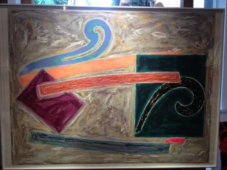 シルクスクリーン Stella - Inaccesible Island Rail