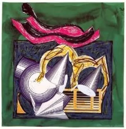 シルクスクリーン Stella -  ONE SMALL GOAT PAPA BOUGHT FOR TWO ZUZIM