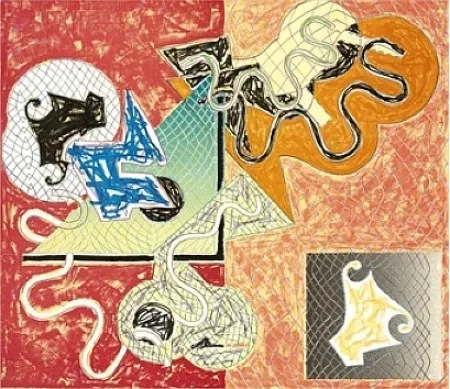 リトグラフ Stella - Shards IV