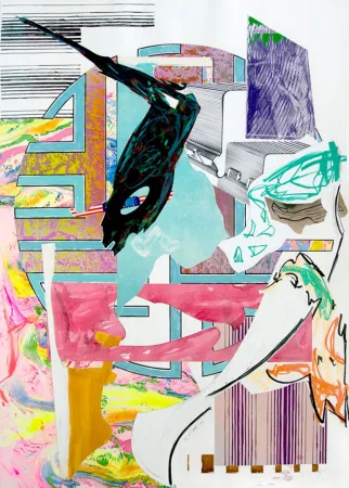 リトグラフ Stella - The Quarter-Deck from The Waves