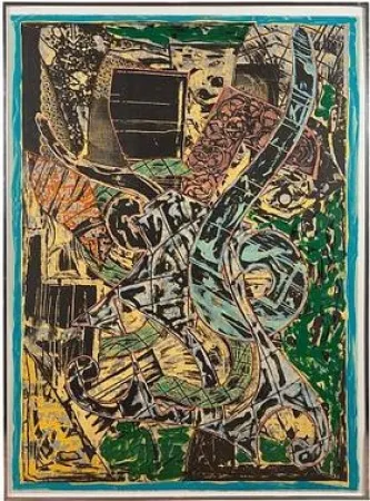 リトグラフ Stella - Yellow Journal