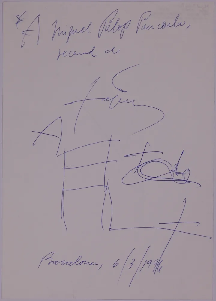 技術的なありません Tàpies - Untitled