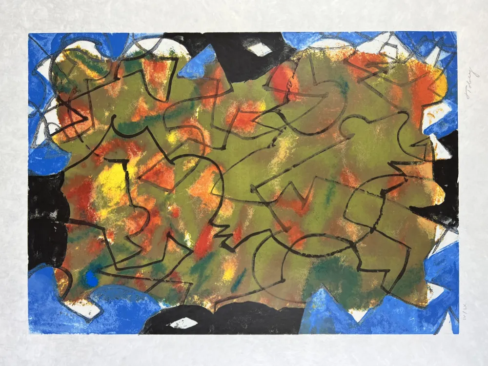 リトグラフ Tobey - Glowing Fall