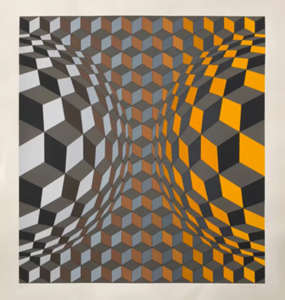 多数の Vasarely - Louisiana IV