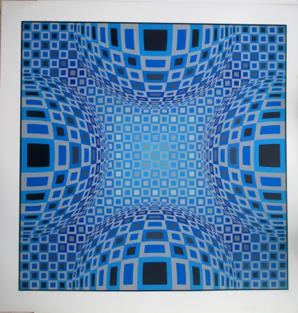 シルクスクリーン Vasarely - No title
