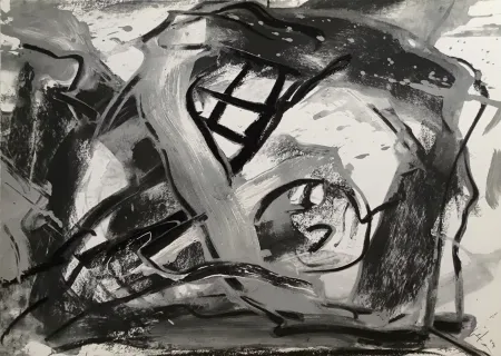 シルクスクリーン Vedova - Federico Garcia Lorca