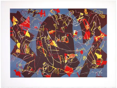 リトグラフ Voss - Lucioles