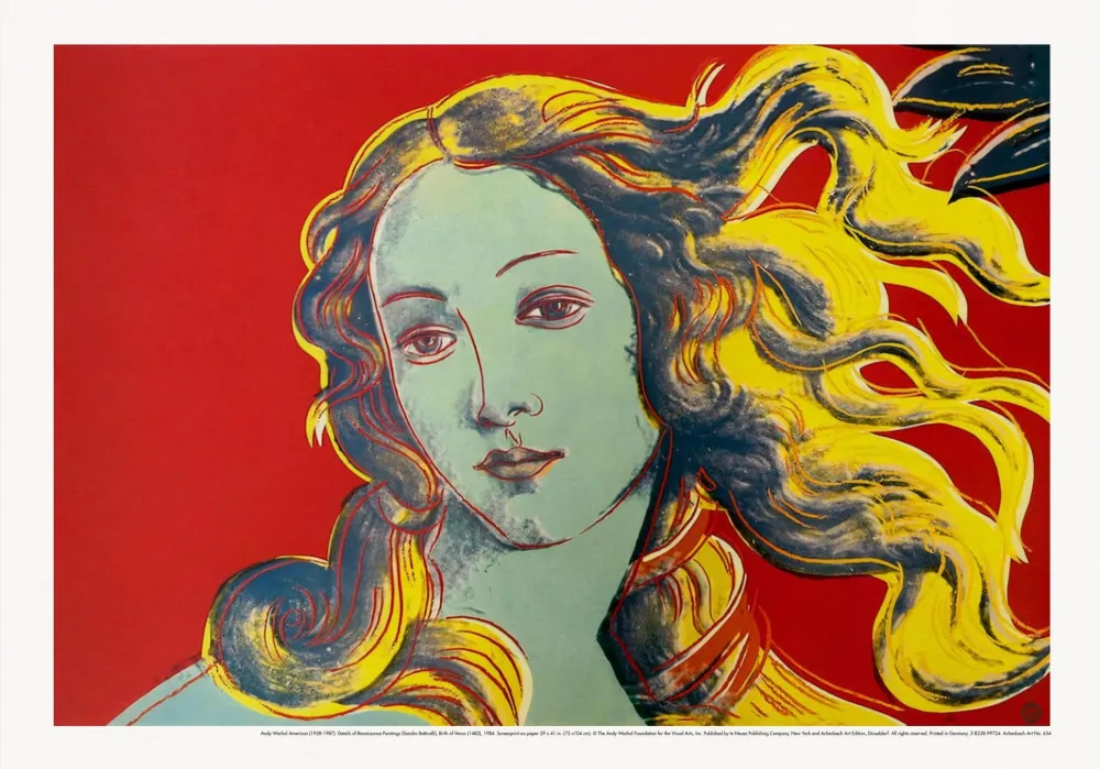 シルクスクリーン Warhol (After) - Details of Renaissance Paintings