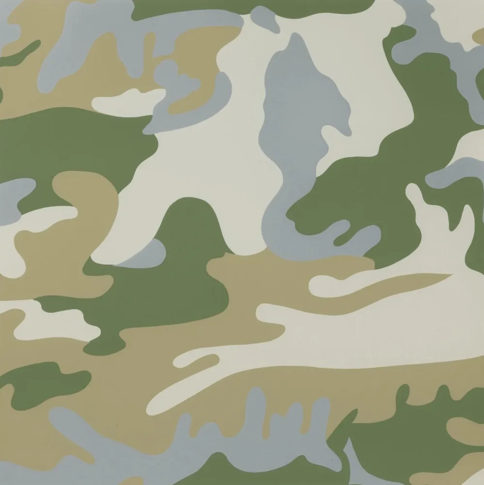 シルクスクリーン Warhol - Camouflage (FS II.407)