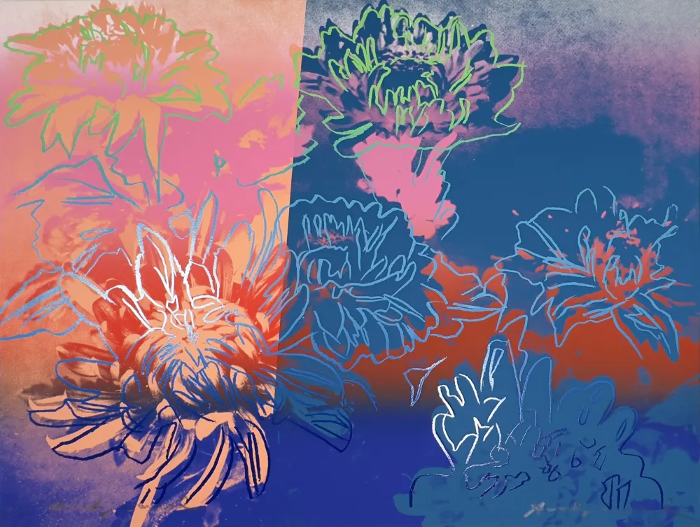 シルクスクリーン Warhol - Kiku (FS II.309)