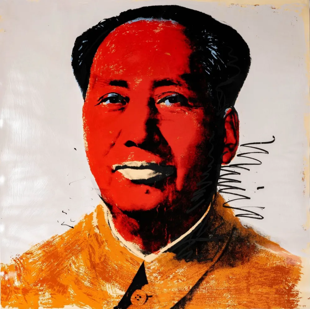 シルクスクリーン Warhol - Mao 96