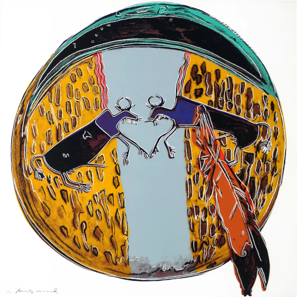 シルクスクリーン Warhol - Plains Indian Shield (FS II.383)