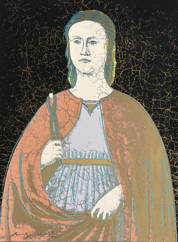 シルクスクリーン Warhol - Saint  Apollonia 331